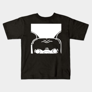 Roxy Logo - Design 2 (White Version) Kids T-Shirt